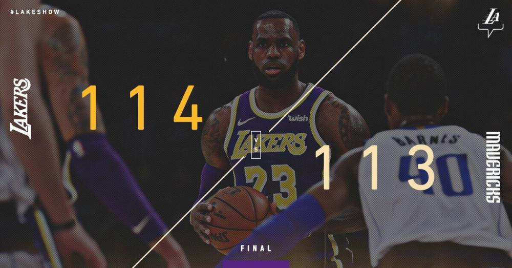  詹姆斯准绝杀助湖人险胜雷霆  